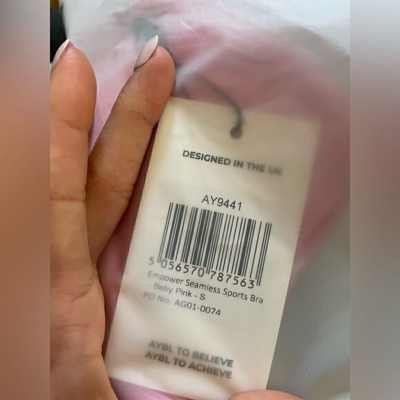 SOLD AYBL Empower Leggings In Baby Pink Color Sizs XS - Picture 7 of 7